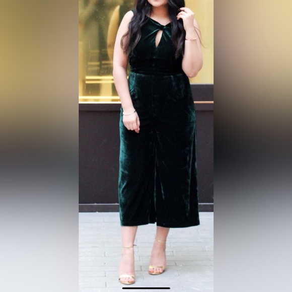 Velvet Jumpsuit - Picture 3 of 3